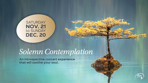 Solemn Contemplation: Kamloops Symphony Online