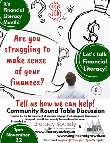 Financial Literacy Community Round Table (Live and Online) Discussion