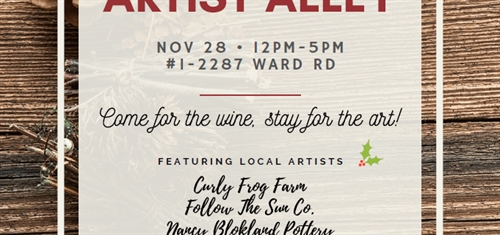 Artist Alley Craft Fair at The View Winery | iNFOnews.ca Artist Alley Craft Fair at The View Winery