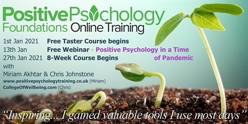 Positive Psychology in a Time of Pandemic - Webinar | iNFOnews.ca Positive Psychology in a Time of Pandemic – Webinar