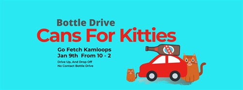 Cans For Kitties Bottle Drive
