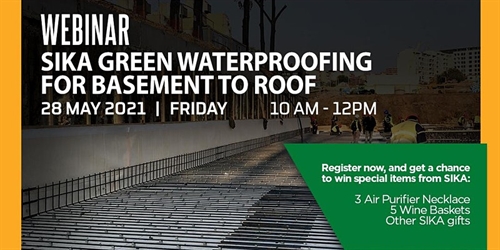 SIKA GREEN WATERPROOFING FOR BASEMENT TO ROOF | iNFOnews.ca SIKA GREEN WATERPROOFING FOR BASEMENT TO ROOF