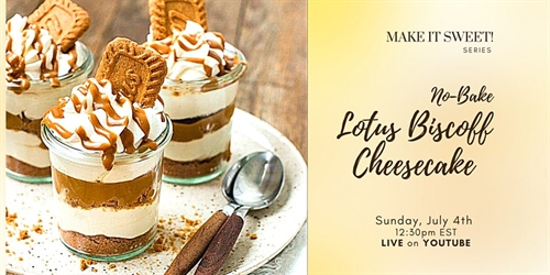 NO-BAKE LOTUS BISCOFF CHEESECAKE - Free Workshop | iNFOnews.ca NO-BAKE LOTUS BISCOFF CHEESECAKE – Free Workshop