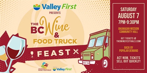 Valley First Presents the BC Wine & Food Truck Feast | iNFOnews.ca Valley First Presents the BC Wine & Food Truck Feast