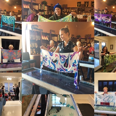 Create a Silk Scarf, SIP & DIP- SPERLING VINEYARDS