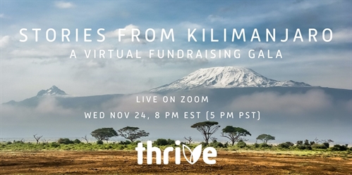 Stories from Kilimanjaro – Virtual Gala