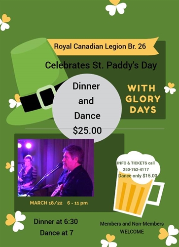 St Paddys Sinner/Dance with Glory Days