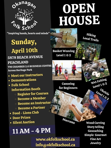 Open House Okanagan Folk School