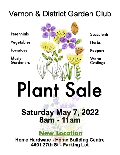 Plant Sale – Vernon & District Garden Club