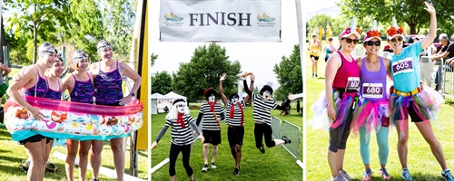 Half Corked Marathon Party at the Finish Line