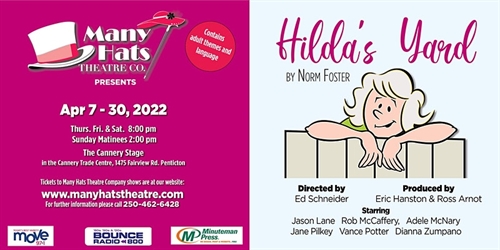 Hilda’s Yard by Norm Foster a Many Hats Theatre Company Production