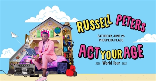 Russell Peters: Act Your Age World Tour – Kelowna