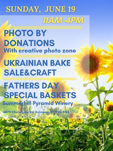 Food/Bake Sale Lunch for Canadian Fathers-raise money for Ukrainian Fathers