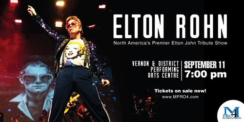 Elton Rohn: North America’s Premier Elton John Tribute (VERNON)
