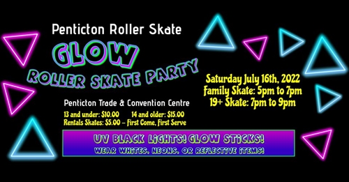Glow Party at the Roller Rink!