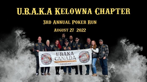U.B.A.K.A Kelowna 3rd Annual Poker Run