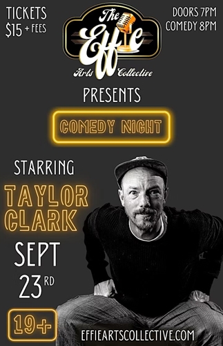 Comedy Night starring Taylor Clark