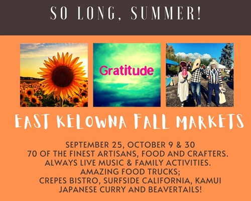 East Kelowna Fall Markets