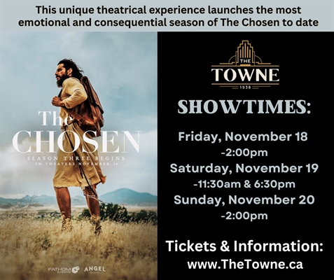 THE CHOSEN SEASON 3: EPISODES 1 & 2 | iNFOnews.ca THE CHOSEN SEASON 3: EPISODES 1 & 2