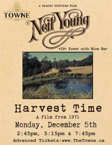 Neil Young Harvest Time: a film from 1971 | iNFOnews.ca Neil Young Harvest Time: a film from 1971