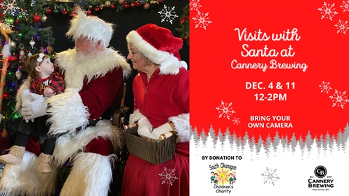 Photos with Santa at Cannery Brewing
