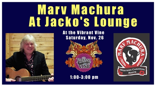 Marv Machura at Jacko’s Lounge