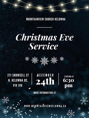 Annual Christmas Eve Candlelight Service