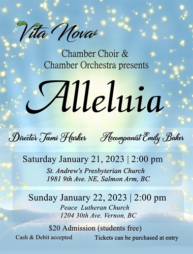 Vita Nova Chamber Choir & Chamber Orchestra