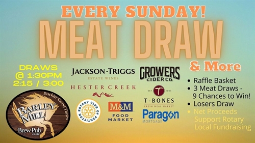 Meat Draw & More!