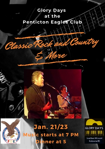 Glore Days at the Penticton Eagles Club Saturday Night