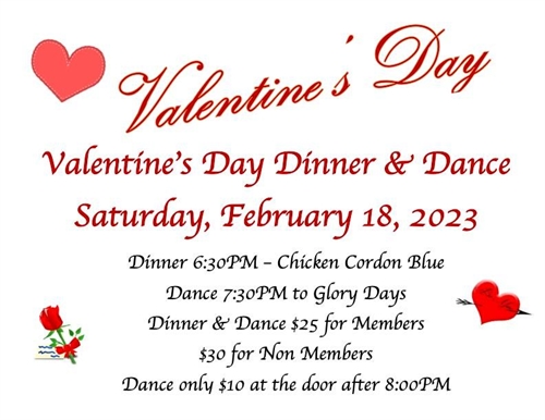 Valentines Dinner/Dance with Glory Days
