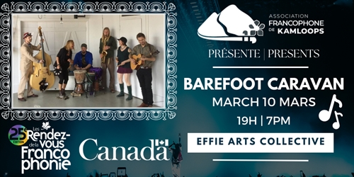 Francophone Month Celebration: Barefoot Caravan Show