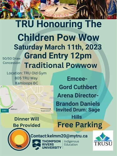 TRU Honouring The Children Pow Wow
