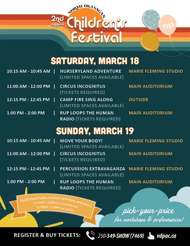 2nd Annual North Okanagan Children’s Festival