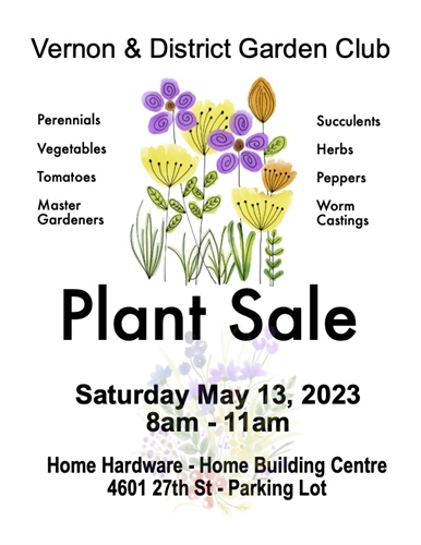 Plant Sale-Vernon and District Garden Club