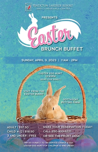 Easter Brunch Buffet & Activities