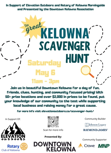 The Great Kelowna Scavenger Hunt