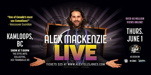 Comedy Night at The Effie Starring Alex Mackenzie