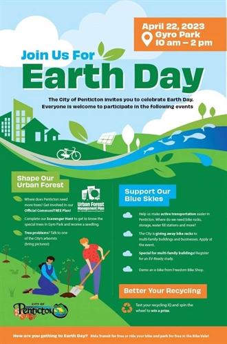 Penticton Earth Day in Gyro Park