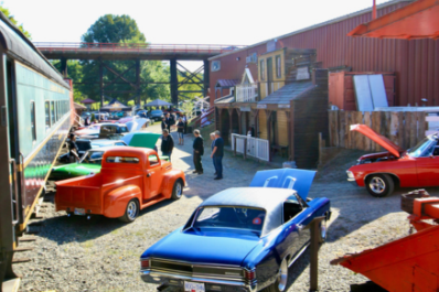 Kamloops Heritage Railway Park Grand Opening with Kamloops Vintage Car Club