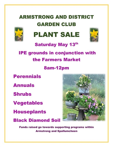 Armstrong Garden Club Plant Sale