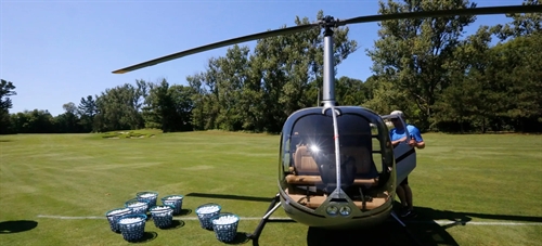 COFB Heli Ball Drop Fundraiser