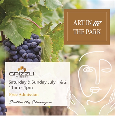 Art in the Park at Grizzli Winery