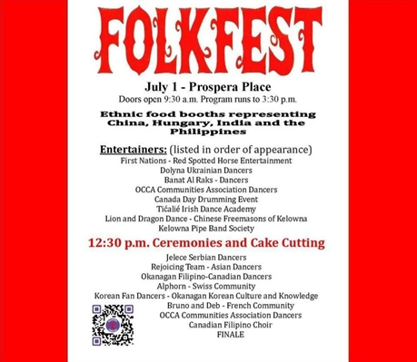48th Annual Kelowna Folkfest 2023
