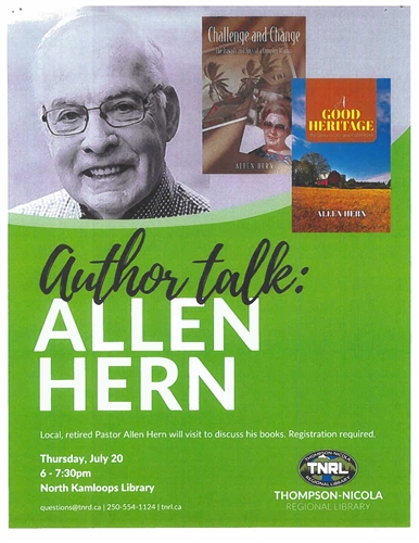 Author Talk: Allen Hern