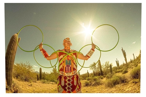 Dallas Arcand Performing at Peach Festival