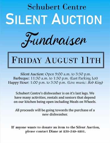 Silent Auction Fundraiser for Schubert Centre