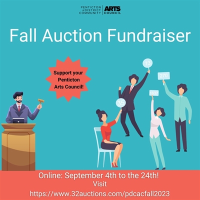 Penticton Arts Council Online Fall Auction Fundraiser | iNFOnews.ca Penticton Arts Council Online Fall Auction Fundraiser