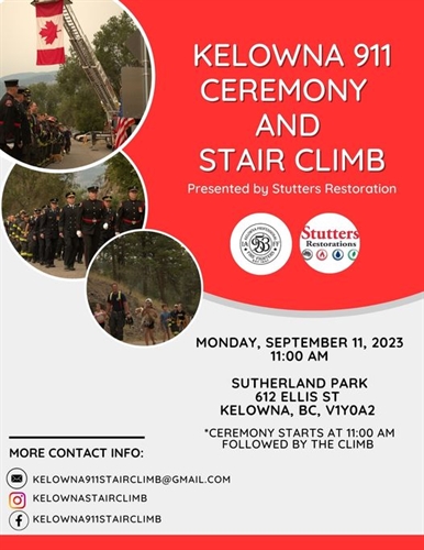 5th Annual 9/11 Ceremony and Stair Climb Event