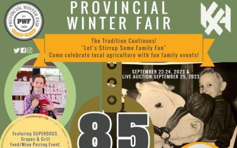 85th Kamloops Provincial Winter’s Fair Sept 22 to Sept 25th